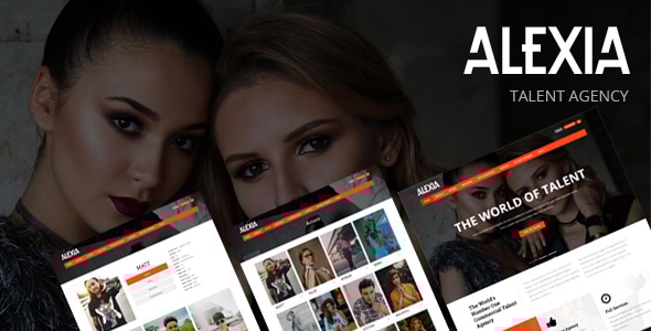 Alexia - Model Agency WordPress Theme Logo